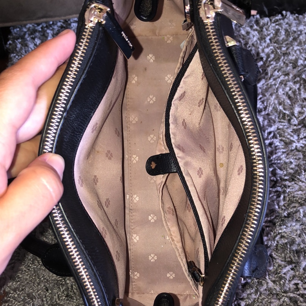 Black Kate Spade purse - Picture 3 of 4